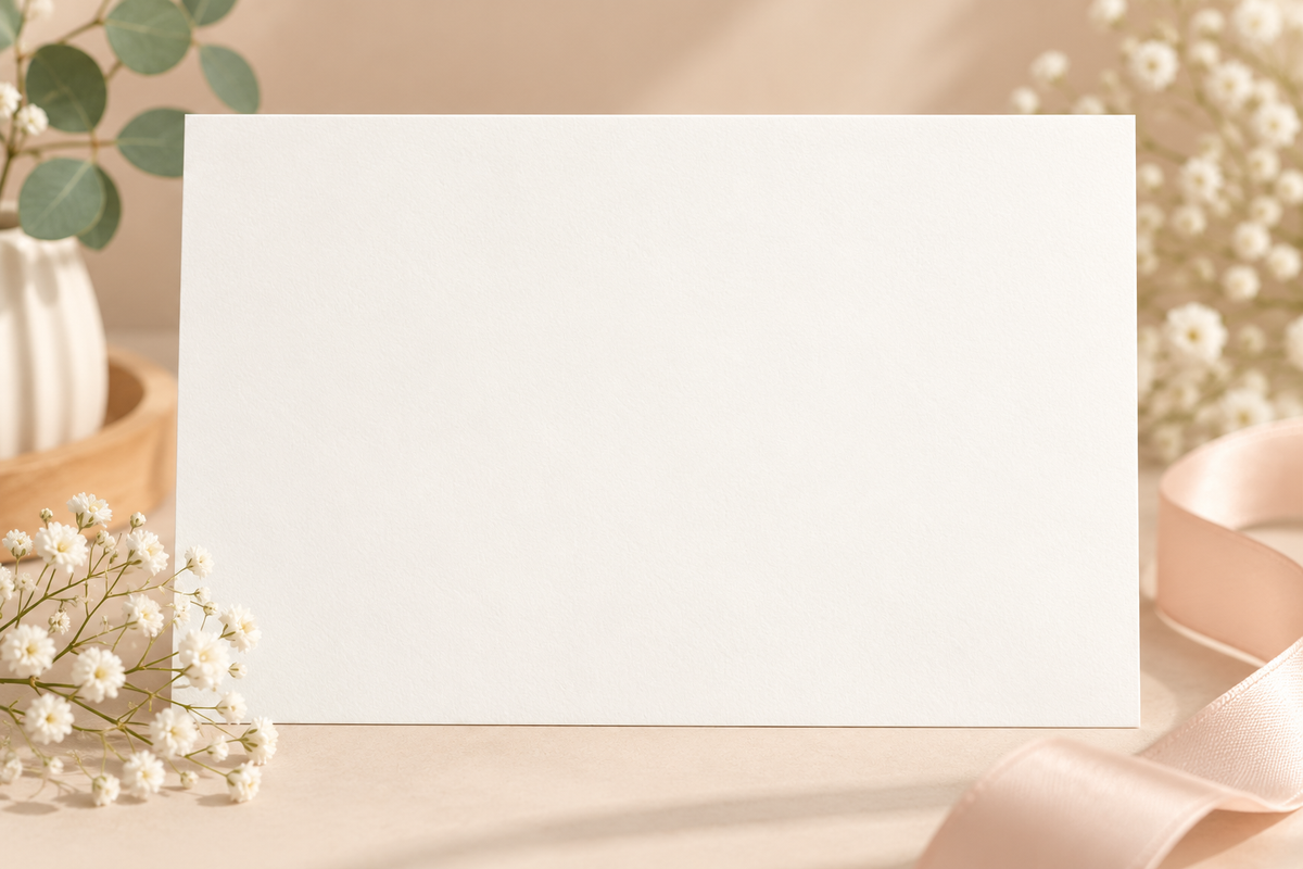 Blank Greeting Card