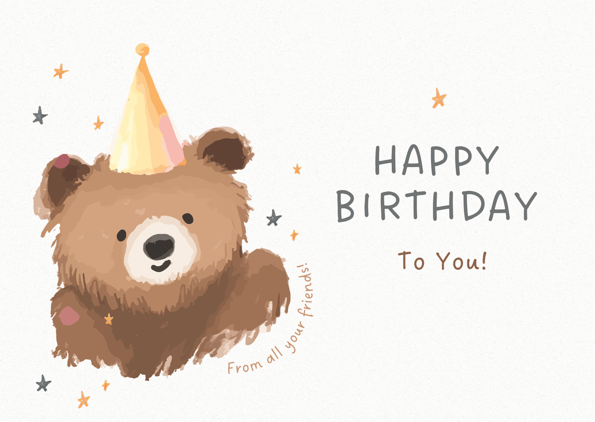 Happy Birthday Card