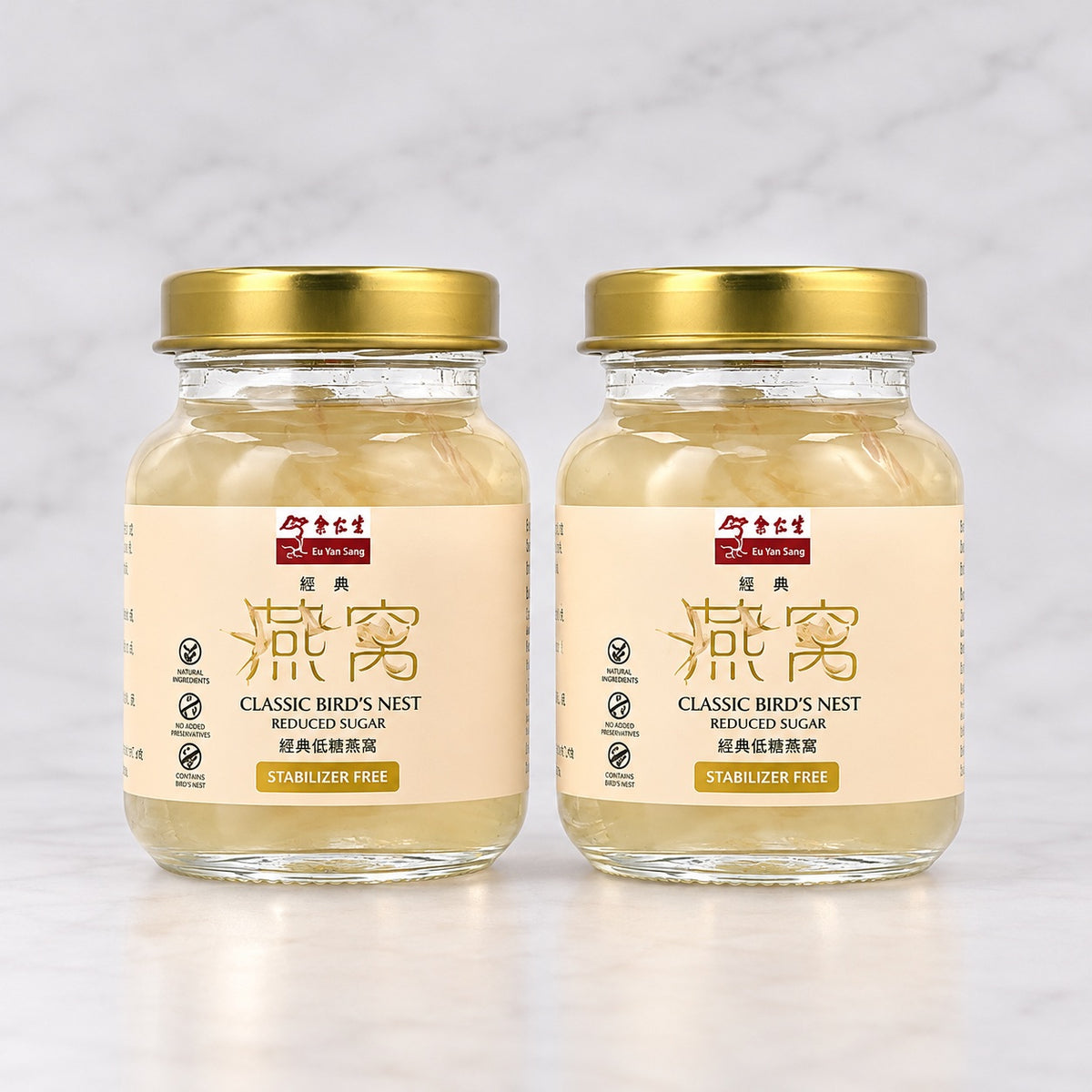 Eu Yan Sang Classic Bird's Nest Reduced Sugar (2 Bottles)