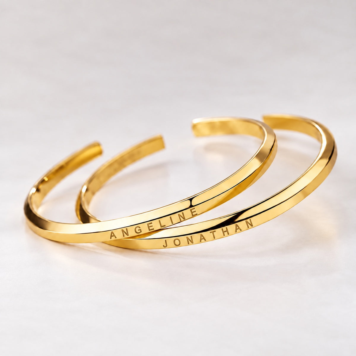 Custom Engraved Bracelet Couple Gift