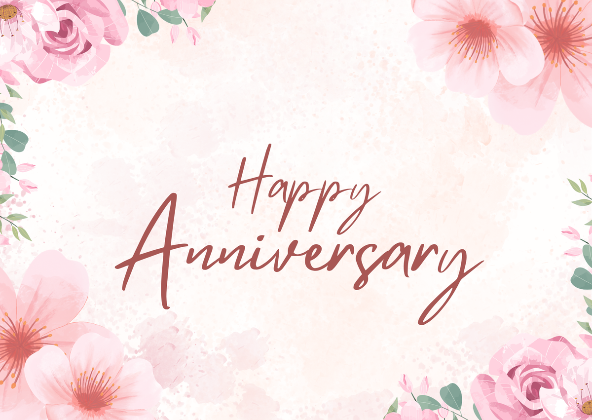 Happy Anniversary
