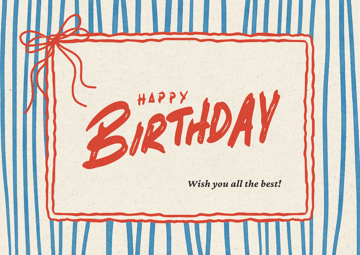 Happy Birthday Card