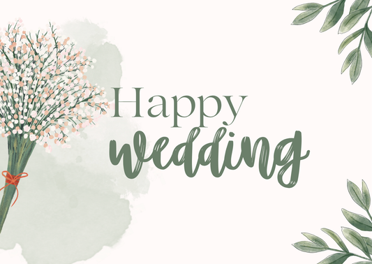 Happy Wedding Card