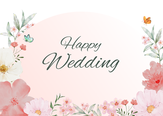 Happy Wedding Card