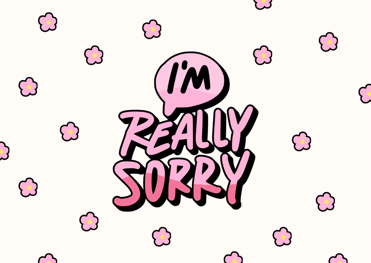 I'm Sorry Card