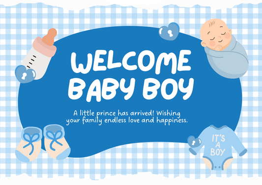 Welcome Baby Boy