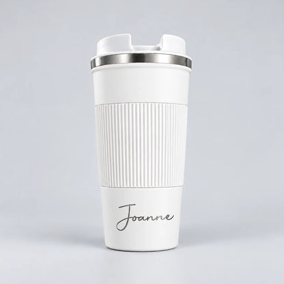 510ml Personalised Travel Insulated Stainless Steel Coffee Tumbler